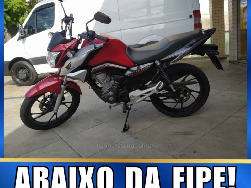 HONDA - CG 160 - 2024/2024 - Vermelha - R$ 18.500,00
