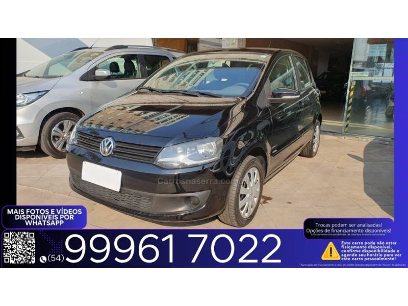 VOLKSWAGEN - FOX - 2013/2014 - Preta - R$ 37.900,00