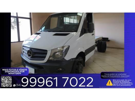 MERCEDES-BENZ - SPRINTER - 2018/2019 - Branca - R$ 178.900,00