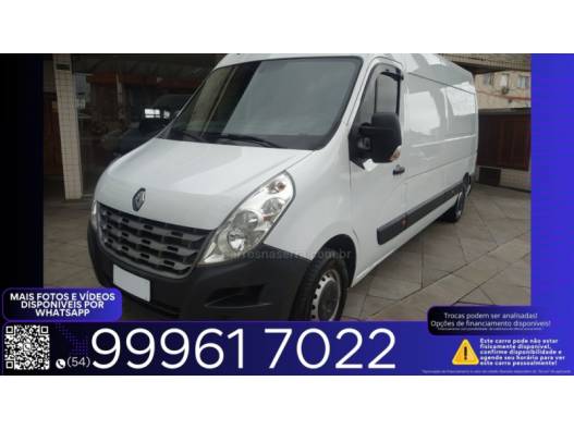 RENAULT - MASTER - 2020/2021 - Branca - R$ 187.900,00